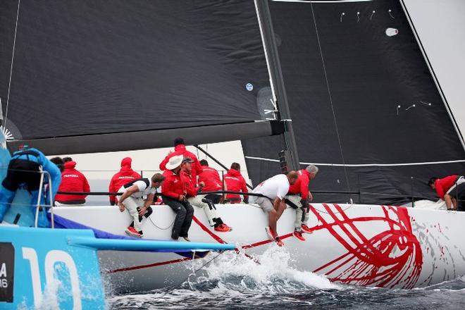 TP52s action from day two - 2016 PalmaVela Race ©  Max Ranchi Photography http://www.maxranchi.com